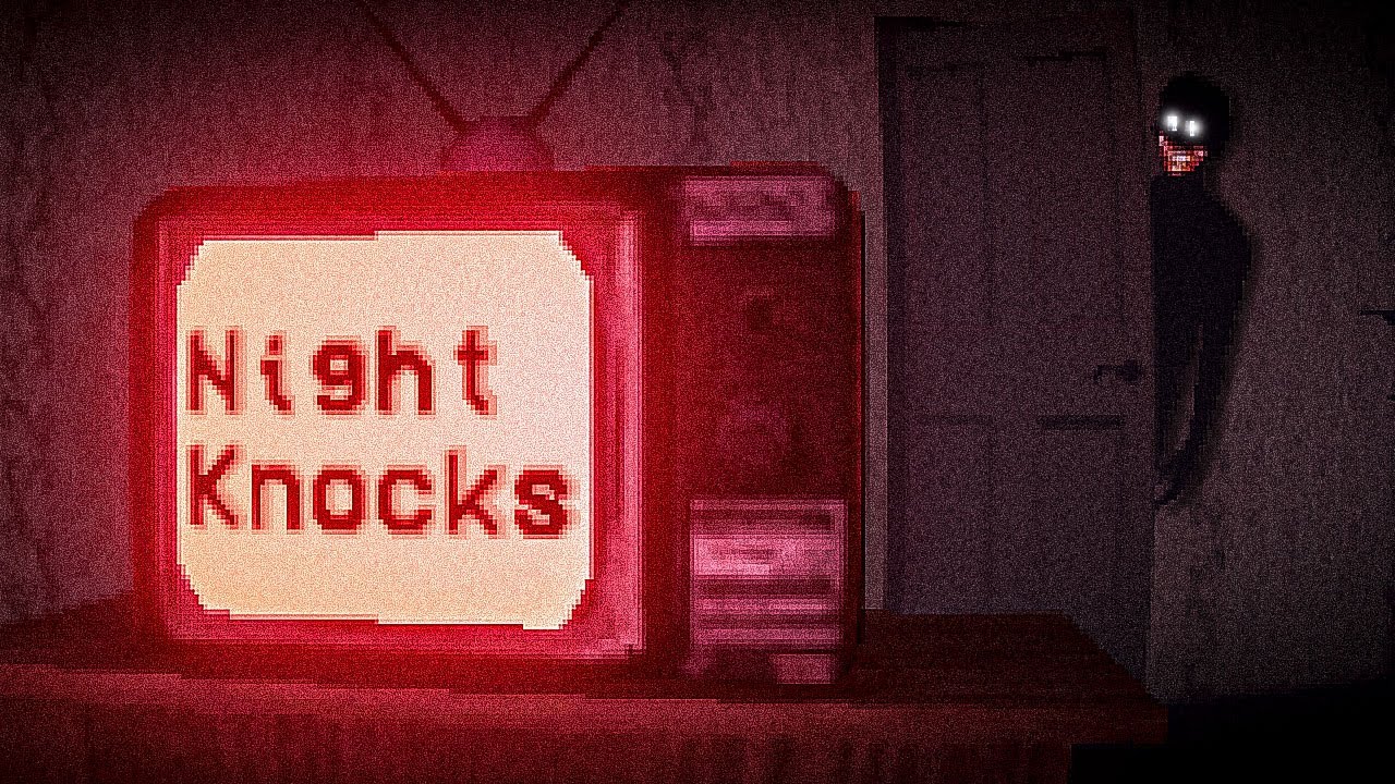 COISAS ESTRANHAS acontecem no meu NOVO APARTAMENTO à noite.. | Night Knocks (Jogo de Terror)