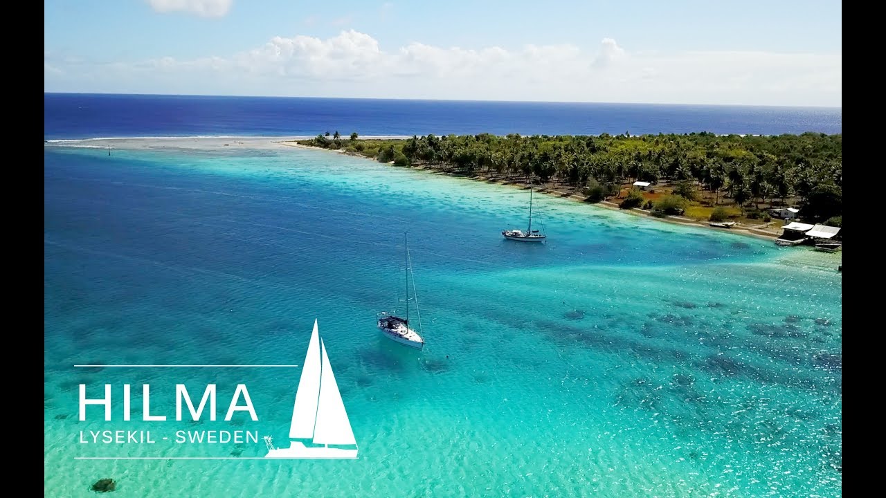 So many sharks in this atoll! Ep 30 Hilma Sailing