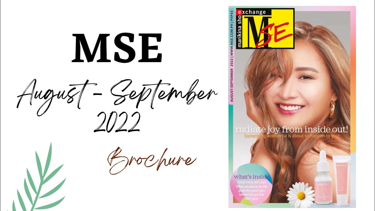 MSE AUGUST-SEPTEMBER 2022 BROCHURE HD