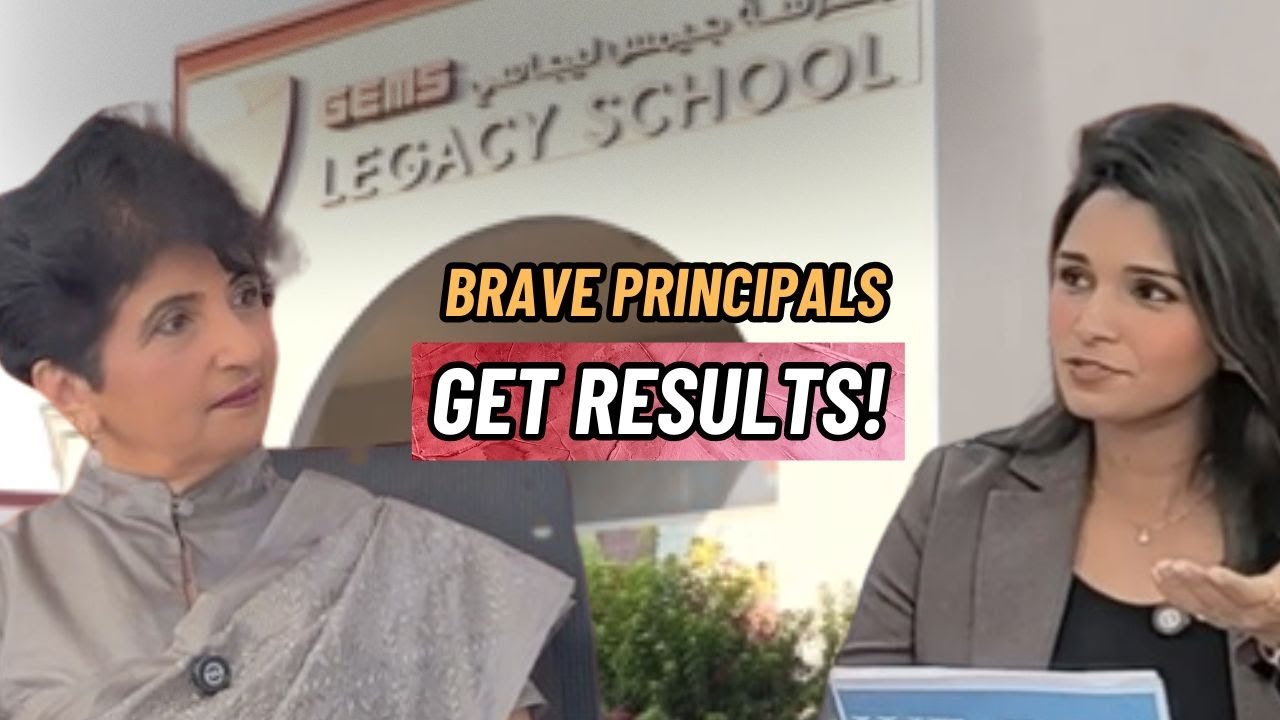Ms. Asha Alexander, Principal, @GEMS Legacy School, Dubai on Leadership & Courage