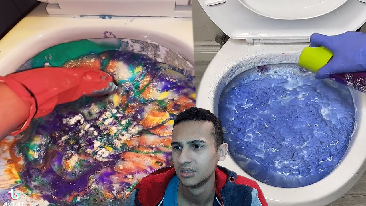 Os exagerados vídeos de limpeza de privada 🚽