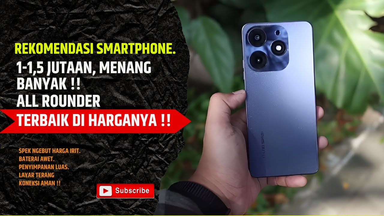 smartphone 1-1,5 jutaan, Harga murah , RAM 8/256 GB, 6.000 mAh....