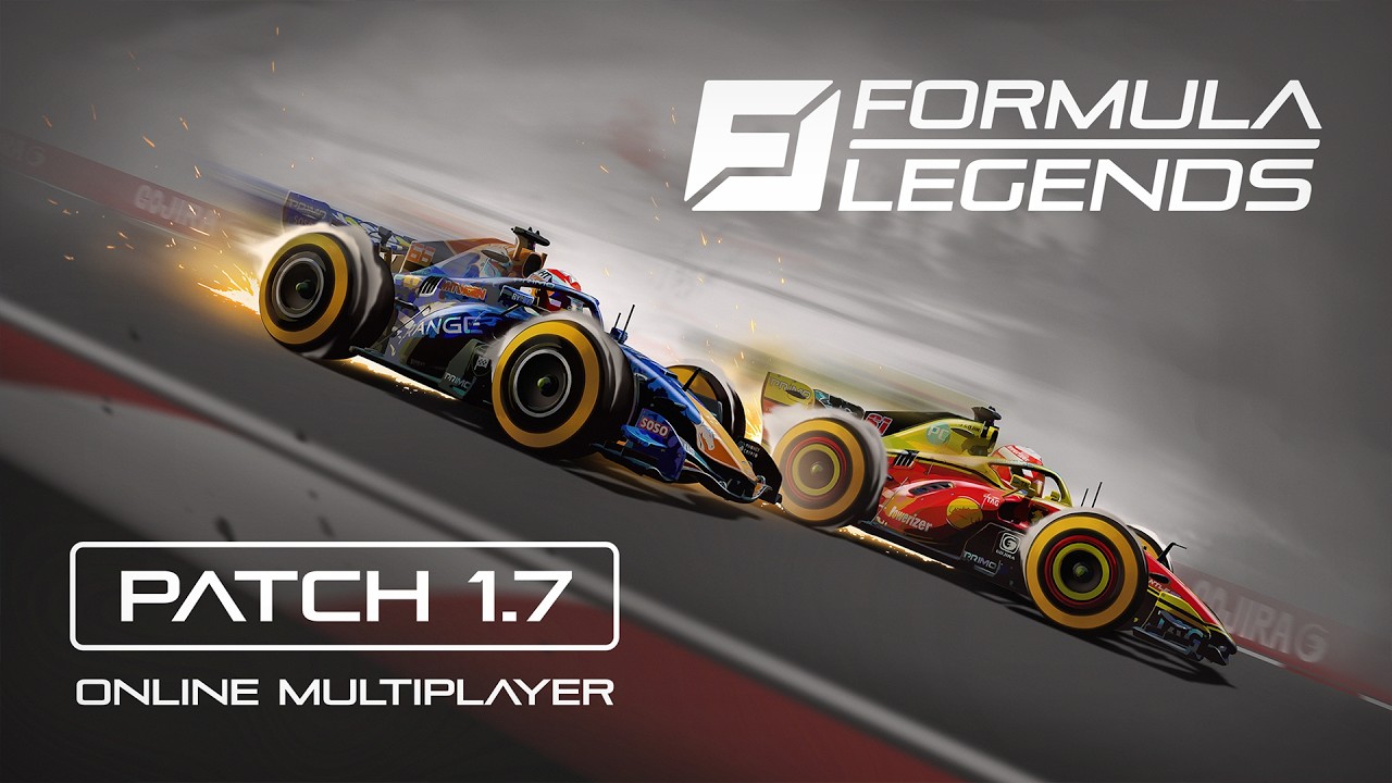 Formula Legends - Patch 1.7 Online Multiplayer OUT NOW!