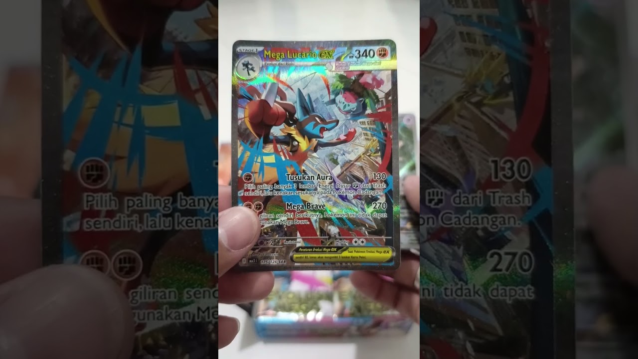Setelah sekian Purnama datang juga boosterbox Mega evolusi. 😌😌😌 #pokemon #pokemoncards #pokemontcg 