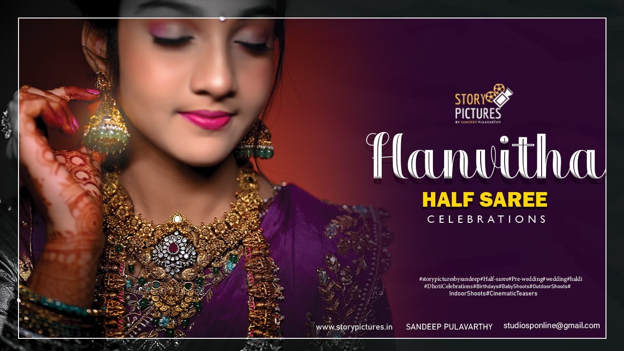 Hanvitha's Half Saree Ceremony | Cinematic Teaser | Story Pictures®.