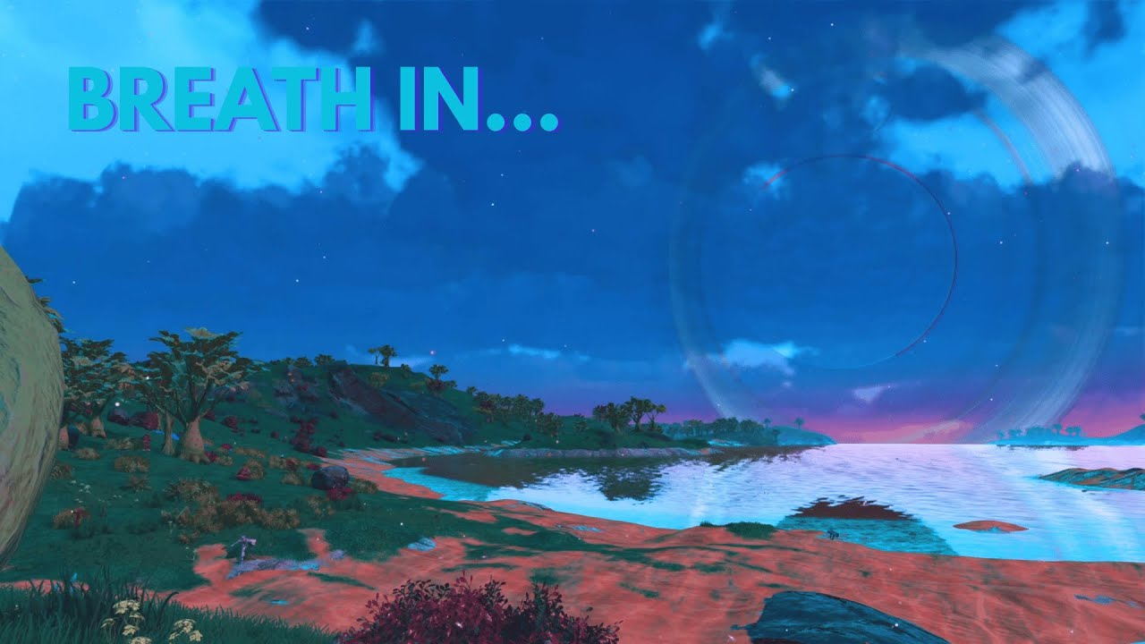 No Man's Sky 24/7 Alien Ocean Planet - Relaxing Live Ambient Stream