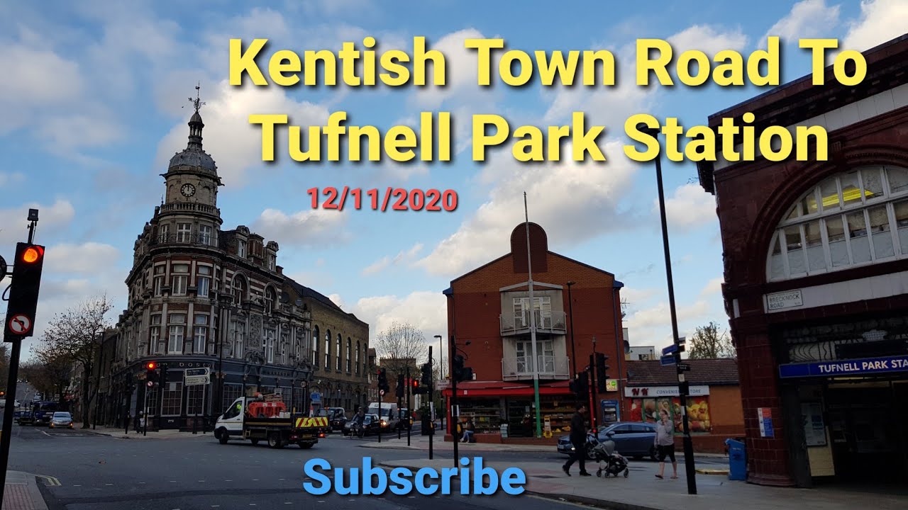walking London : KENTISH TOWN ROAD TO TUFNELL PARK STATION  || 2nd Lockdown 12/11/2020 🏴󠁧󠁢󠁥󠁮󠁧󠁿🇬🇧