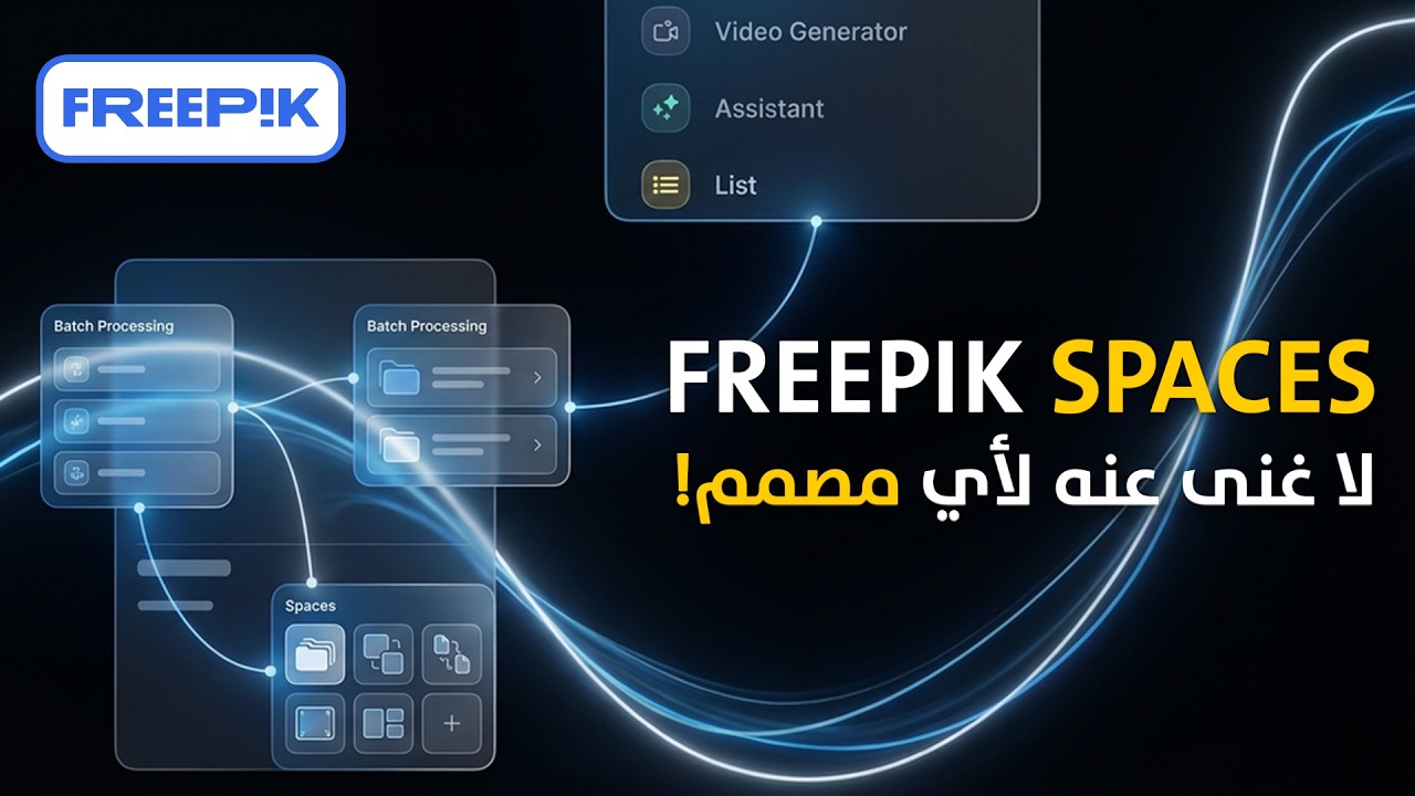 لا غنى عنه لأي مصمم! 😱 جربت ميزة Freepik الجديدة والنتيجة صدمتني!