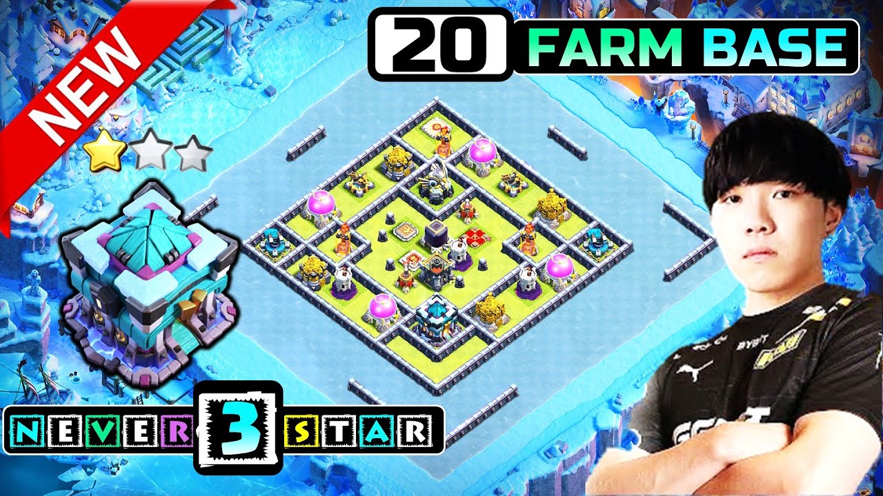 TOP 20 BEST TH13 FARMING BASE WITH LINK || TH13 FARM BASE ANTI 3 STAR || TH13 BASE UPDATE 4/7/24