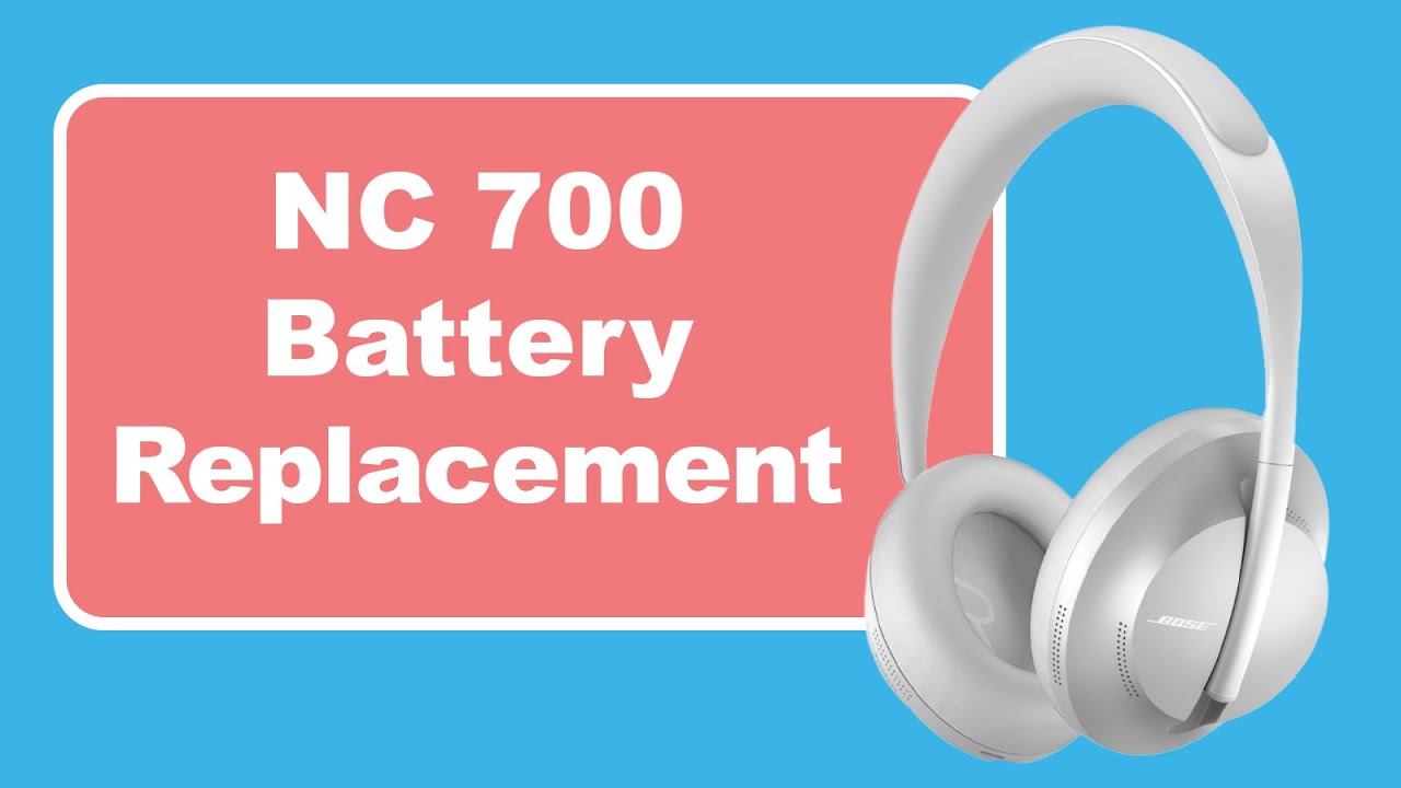 How to Replace Bose NC 700 Headphones Battery