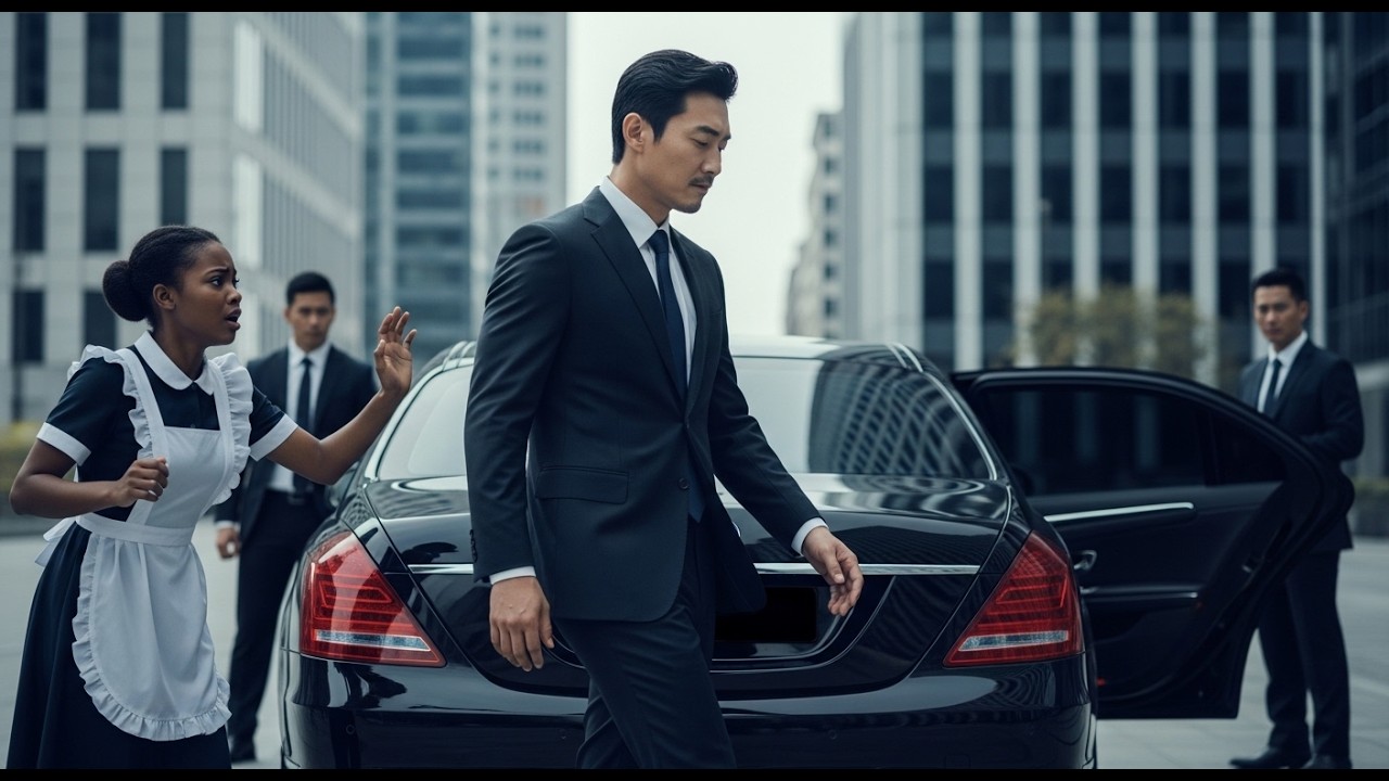 Korean Mafia Boss Ignored the black Maid—Until She Said One Sentence That Froze Him