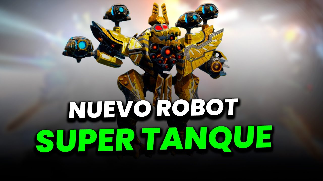 ¿75% REDUCCIÓN DE DAÑO GRIS? Nuevo Robot AMMIT War Robots WR
