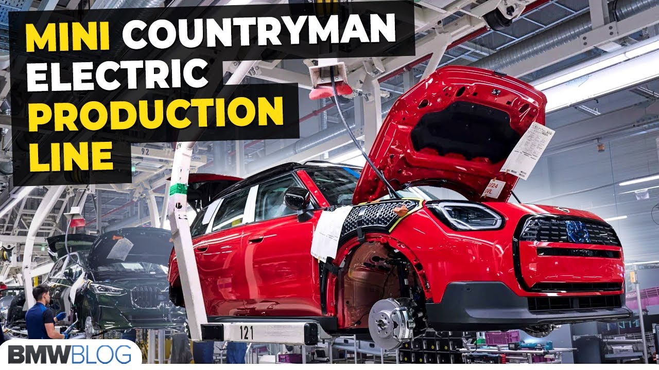 Production of the MINI Countryman Electric
