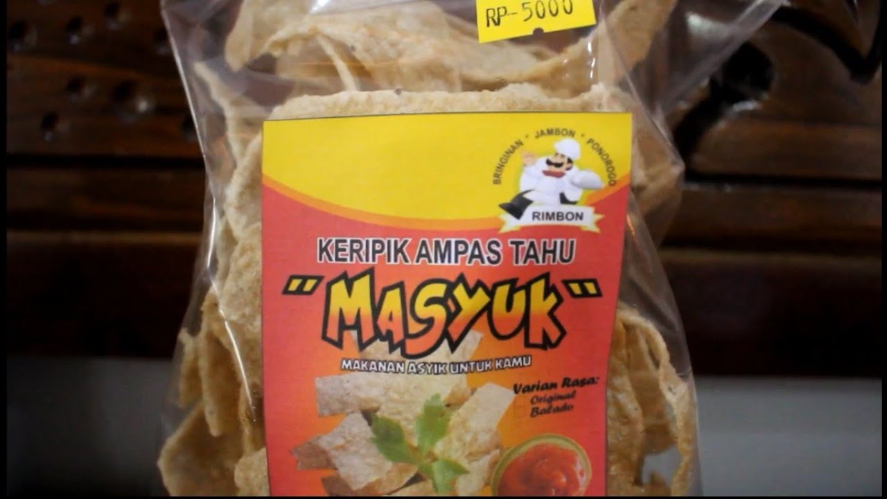 KERIPIK AMPAS TAHU KHAS BRINGINAN PONOROGO