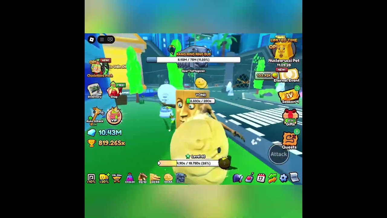 Playing Brainrot Evolution Roblox Part 53