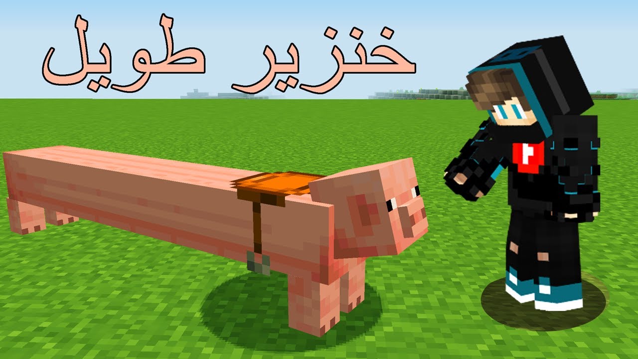 ماين كرافت : لكن لقيت أطول خنزير في العالم  !!؟ 😱🔥
