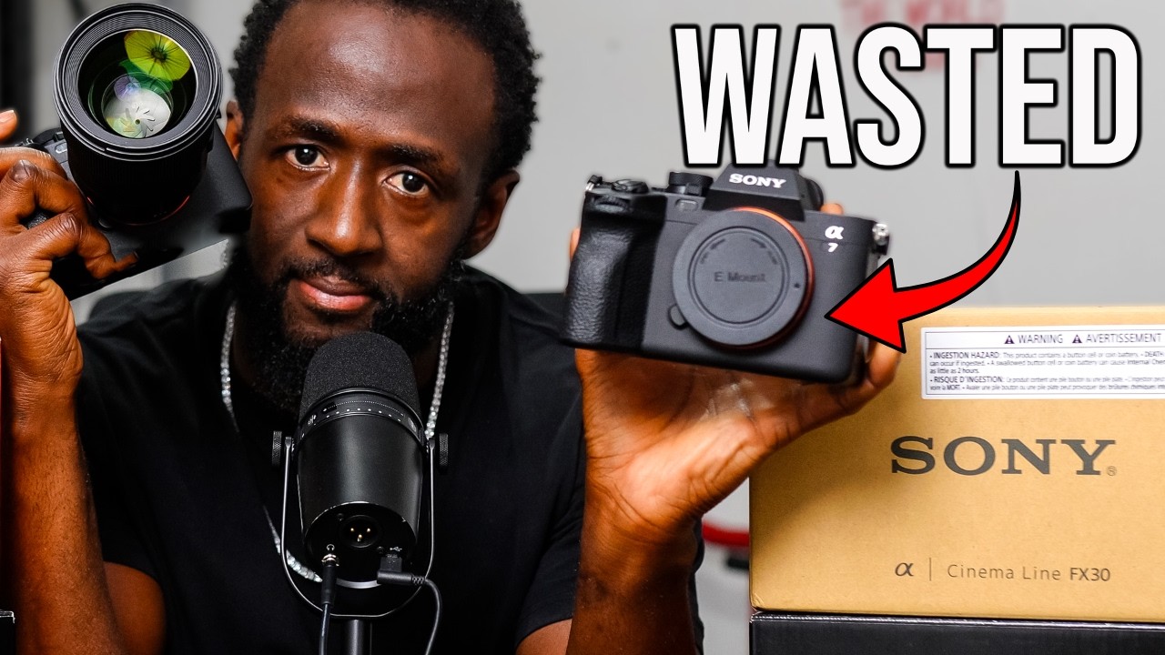 Я зря потратил 2500 долларов на фотоаппарат Sony для начинающих фотографов.