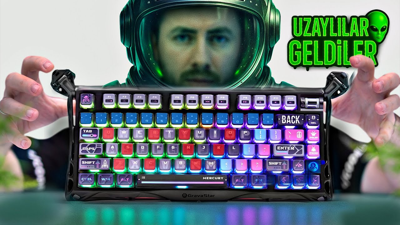 İLK KEZ BİR KLAVYEYE AŞIK OLDUM. - Gravastar K1 PRO İnceleme 🟢🟢