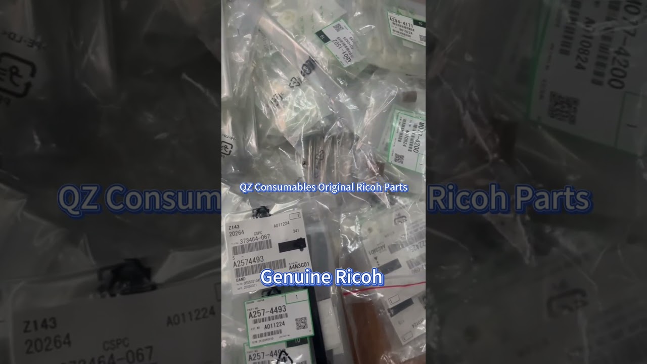 QZ Consumables Original Ricoh Parts#ricoh #xerox #hp #konicaminolta #canon #printer #copiers #sharp