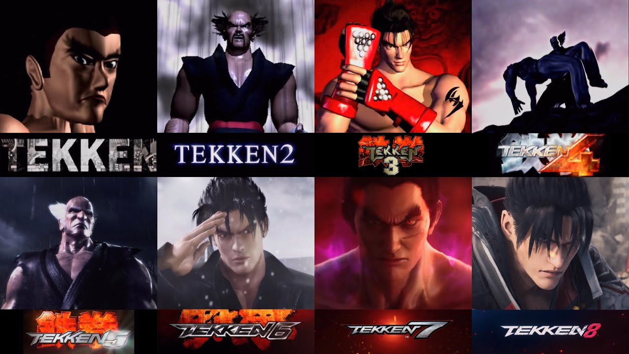 All Opening Intro Tekken 1-8 + Tag Tournament 1-2 Arcade & Console [1994 - 2025] [4K]