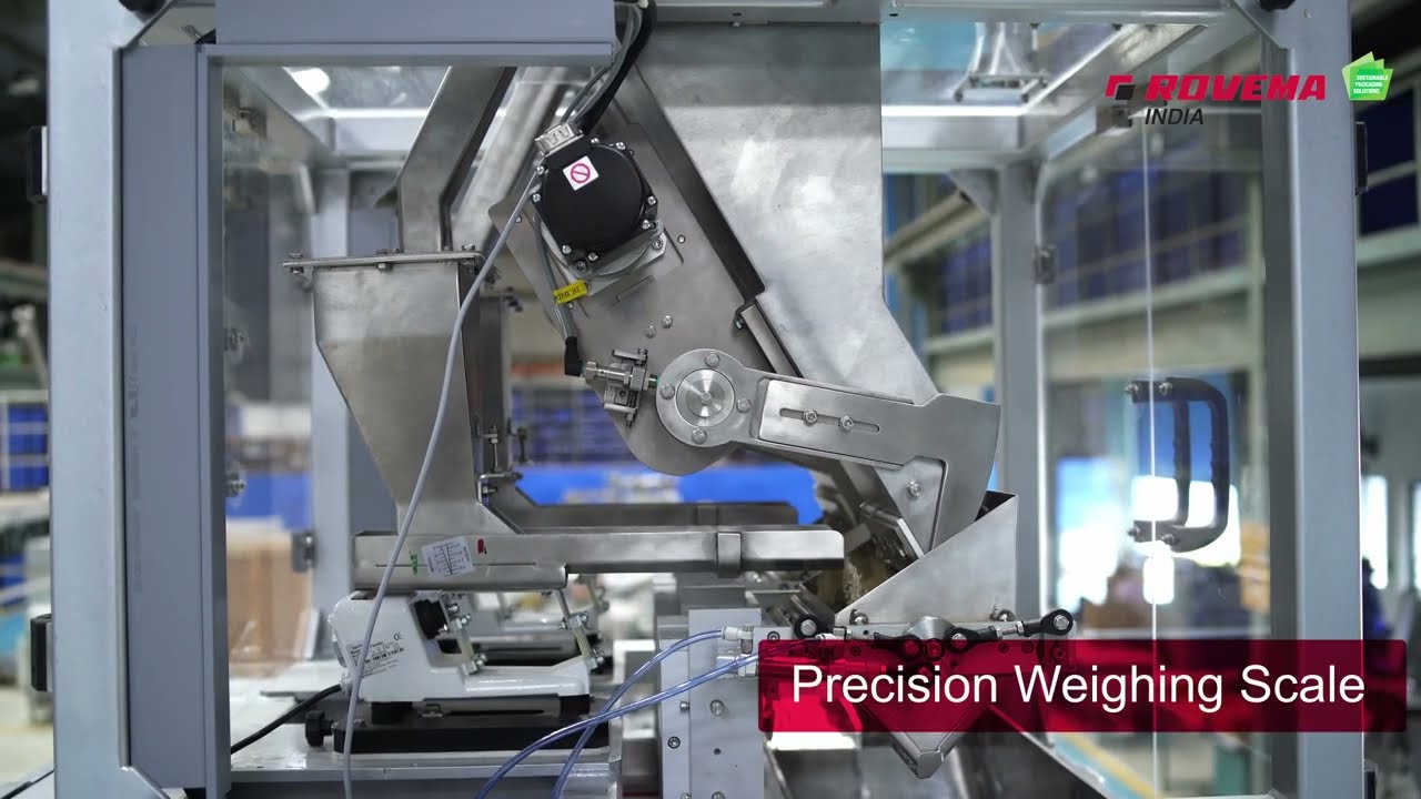 High Speed Rice Packaging machine | Quad Pack Pouches - Rovema India