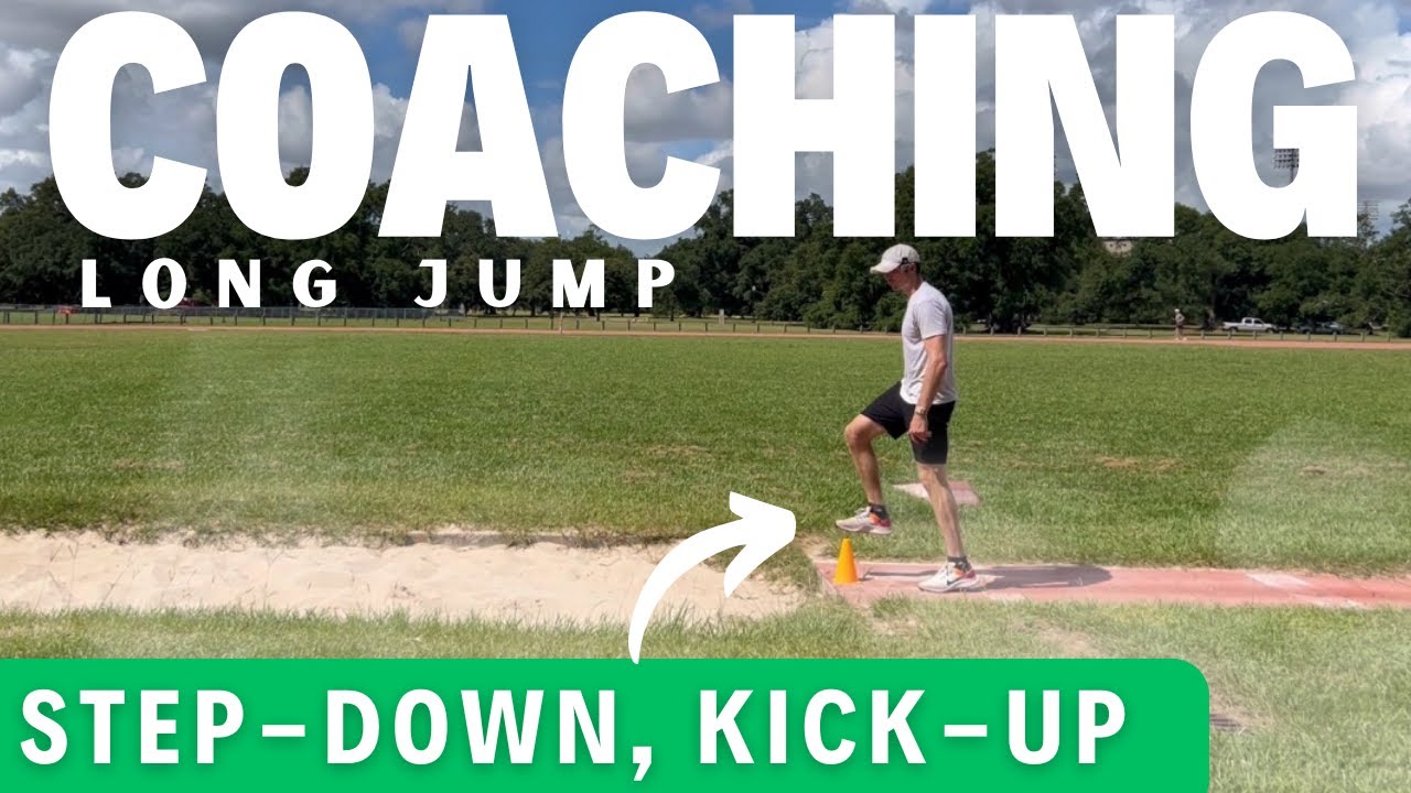 Step down, Kick Up Drill - Long Jump Drill