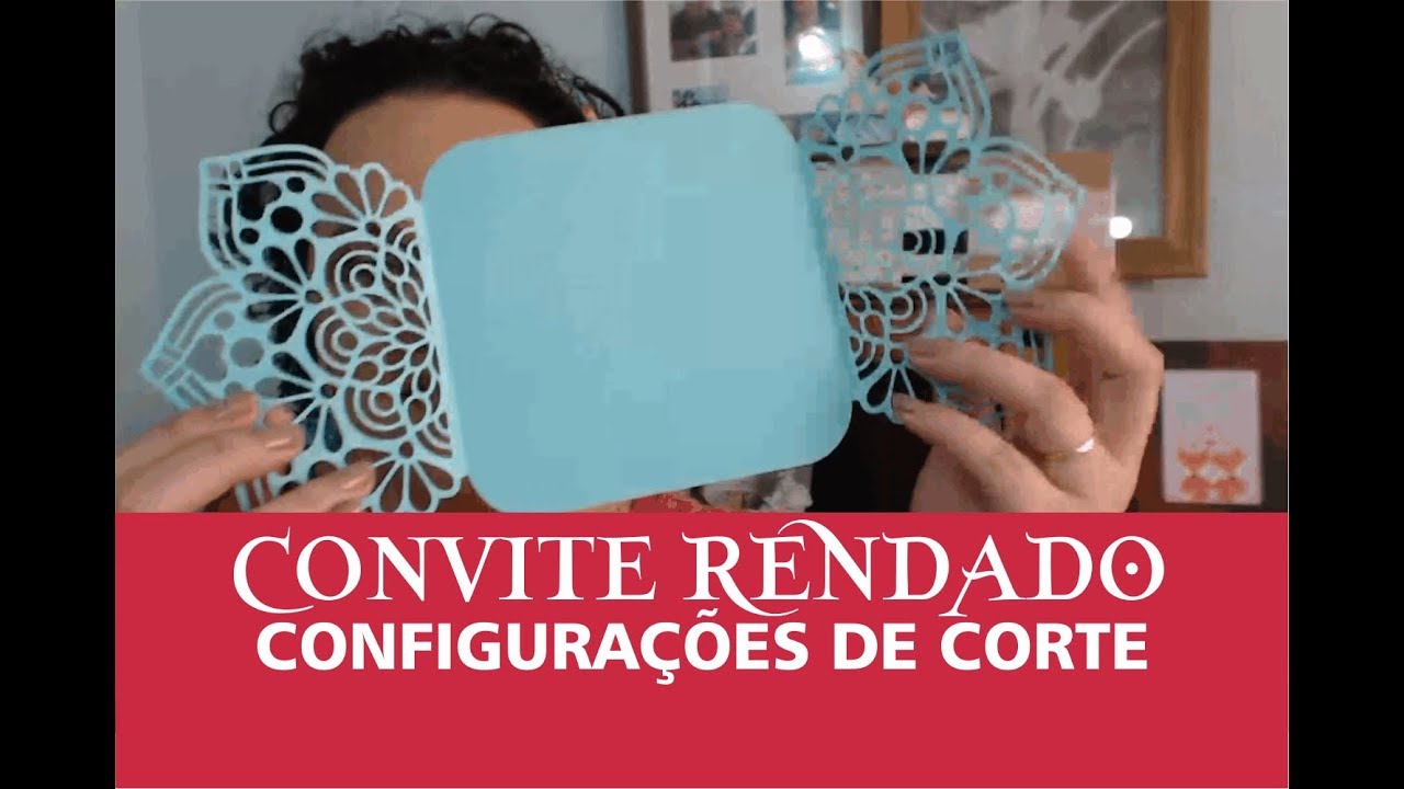 Configurações de corte para cortar Convite Rendado na Silhouette|Dicas Úteis