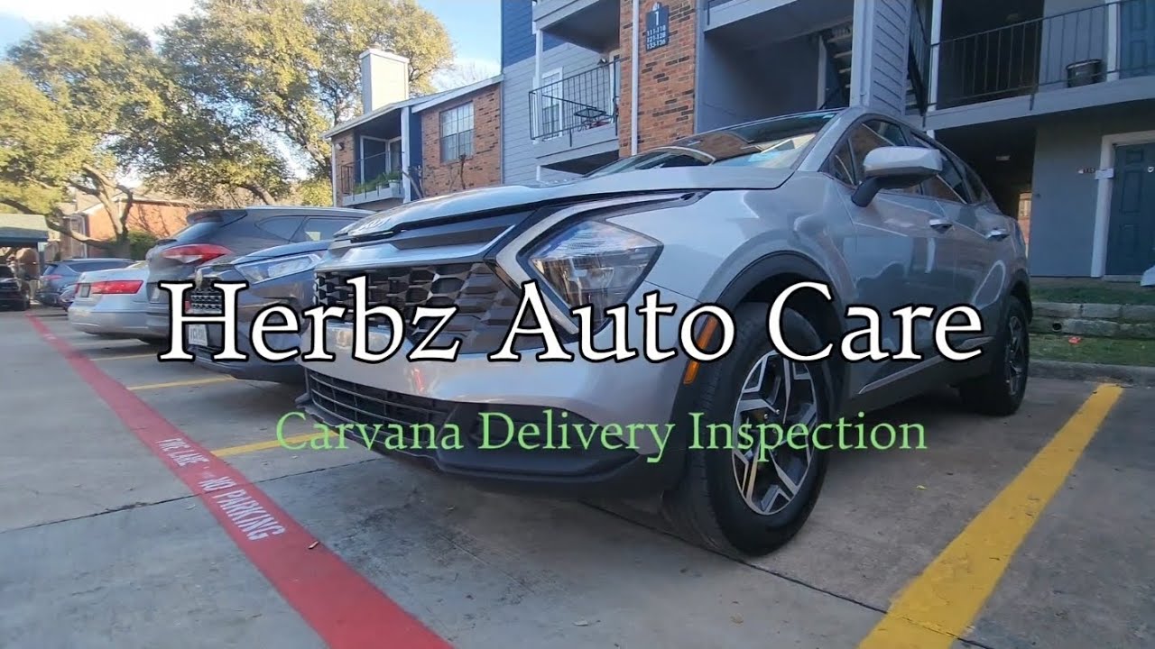 Carvana Kia Sportage Delivery Inspection | HerbzAutoCare