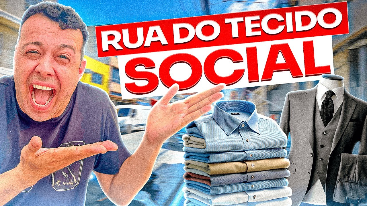 LUGAR com TECIDOS para ROUPAS SOCIAIS no Brás em SP