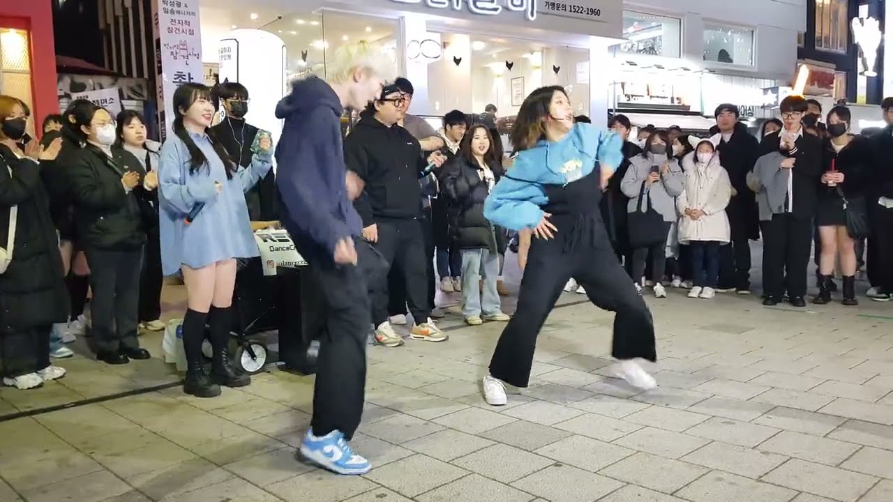 20230212 hongdae busking 홍대버스킹 혼성댄스팀 레코(RECO) 03 - ZOO _ TAEYONG, JENO, HENDERY, YANGYANG, GISELLE