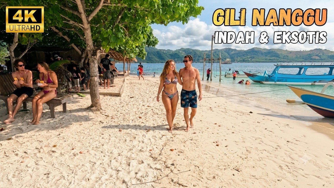 INDAH BANGET 😍 PULAU KECIL DI LOMBOK NTB INI