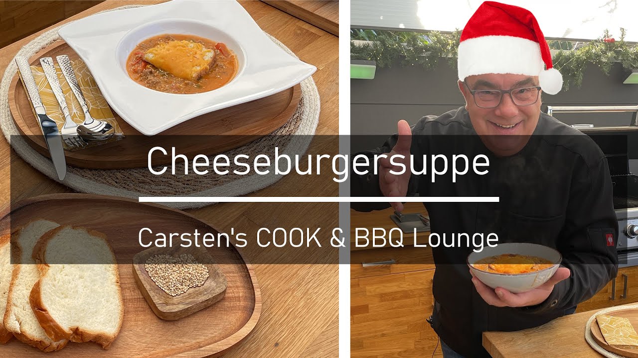Cremige CHEESEBURGERSUPPE vom NIKOLAUS🥩 | Carsten Eschweiler