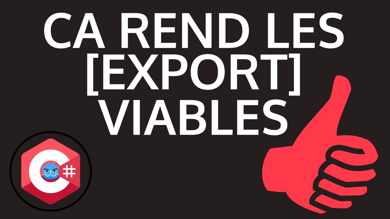 [Godot] 😏 N'oublie plus Jamais un Export ! 😏