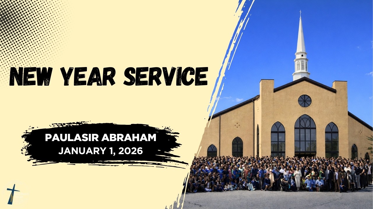 JANUARY 1, 2026 - NEW YEAR SERVICE - PAULASIR ABRAHAM