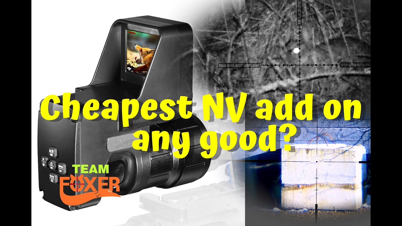 Cheap NV add on Scopemate NVS20 Watch before you buy!
