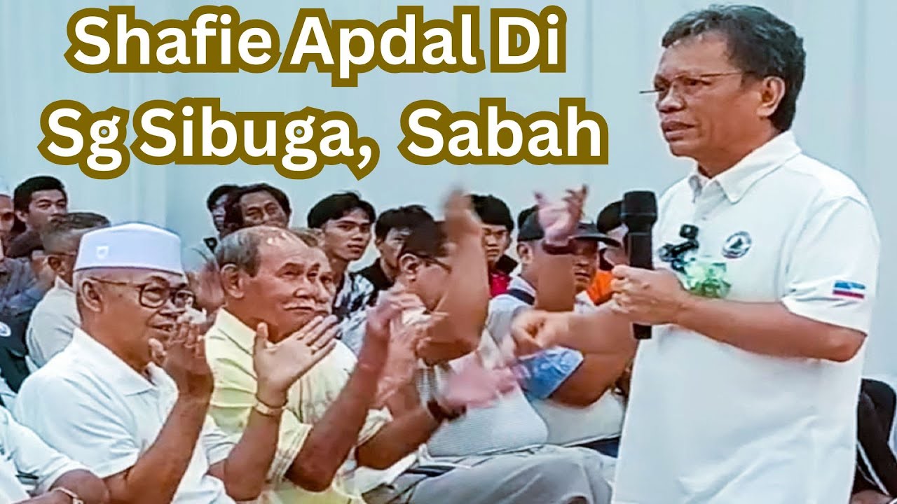 (PRN Sabah) Shafie Apdal: Majlis Presiden Warisan Bersama Rakyat Sg Sibuga Sabah