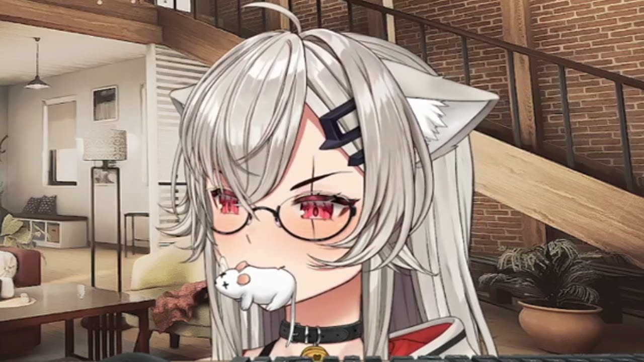 Saruei Really Likes Her Toy