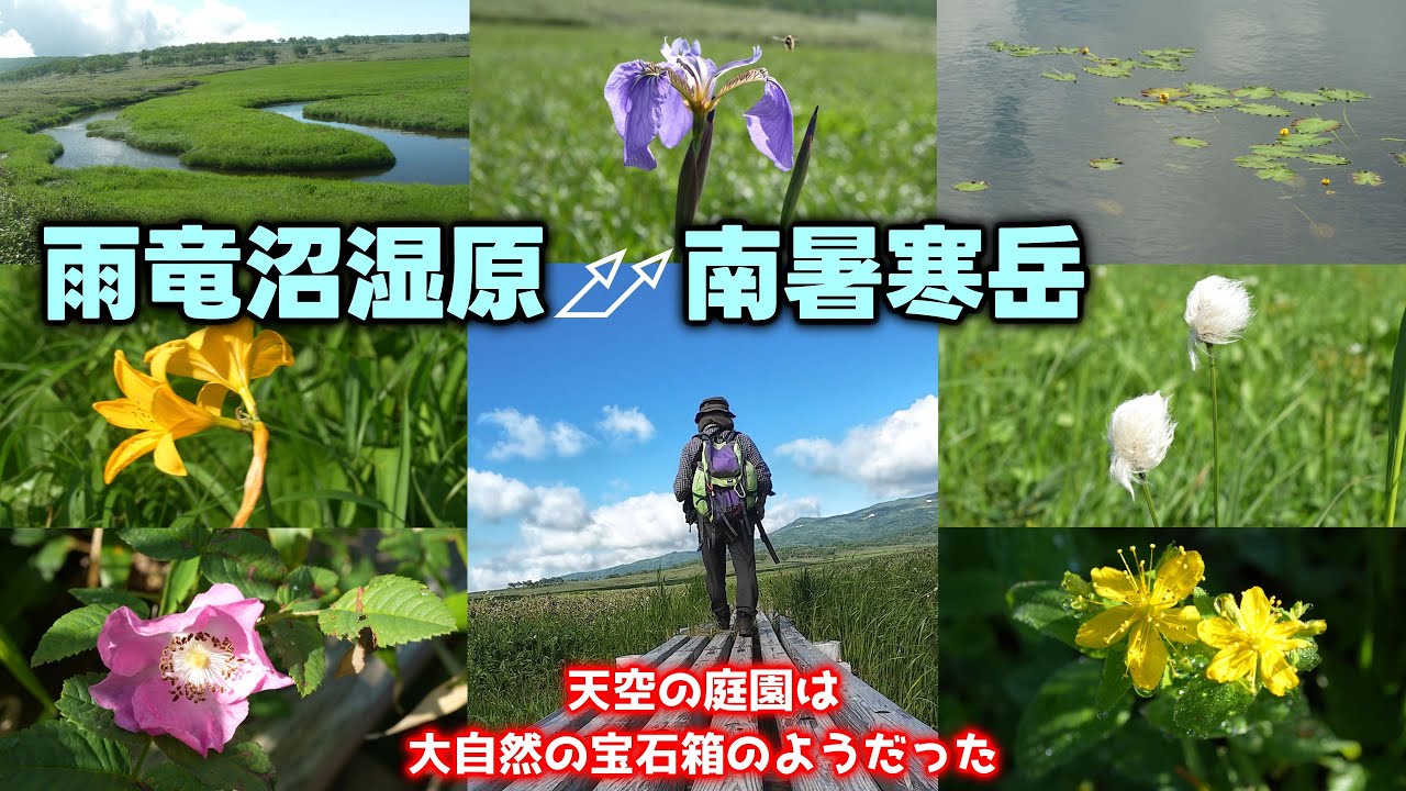 【雨竜沼湿原】天空の楽園／山岳高層湿原をこの上なく堪能し南暑寒岳を登る
