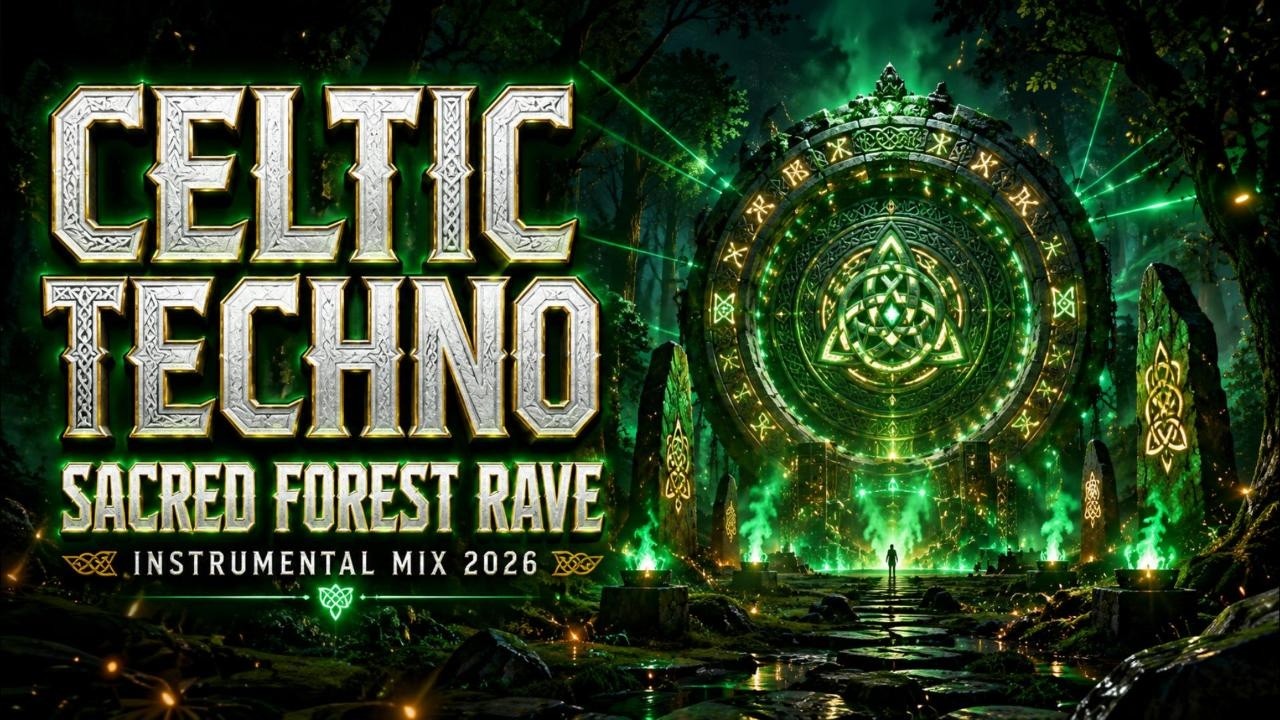 CELTIC TECHNO 🌲 Emerald Forest Rave | High Energy Instrumental Mix 2026