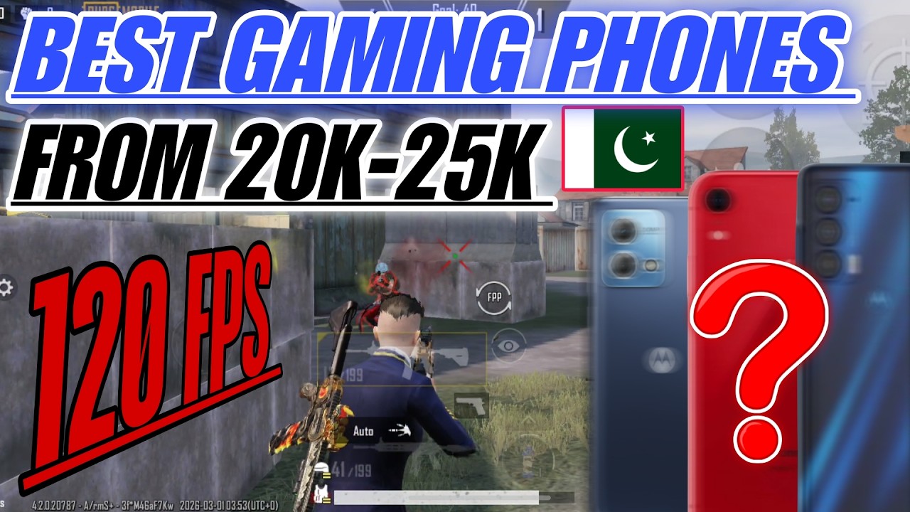 Top 3 best gaming phone under 20k to 25k 🔥 | Best gaming phones for pubg mobile/bgmi 2026 120fps.