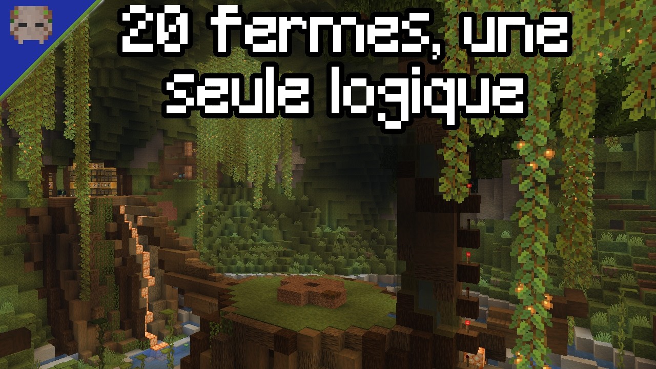 Watervine Minecraft let's play – Épisode 40 : Ma Lush Cave prend sa forme finale