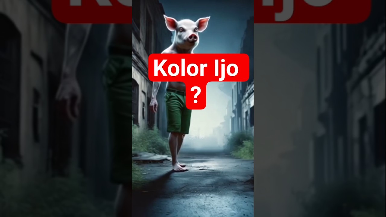 green trousers ghost! #shortvideo #hantuindonesia #kolorijo #reijunio #shorts
