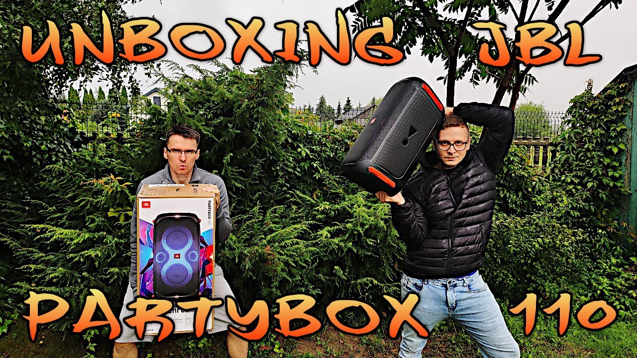 JBL PARTYBOX 110 - UNBOXING (Pierwszy w Polsce?!)