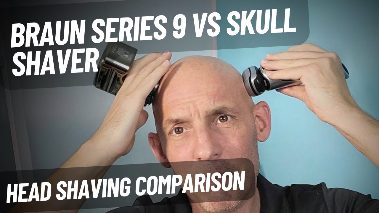 Skull Shaver Pitbull против Braun Series 9 Pro — сравнение бритья головы