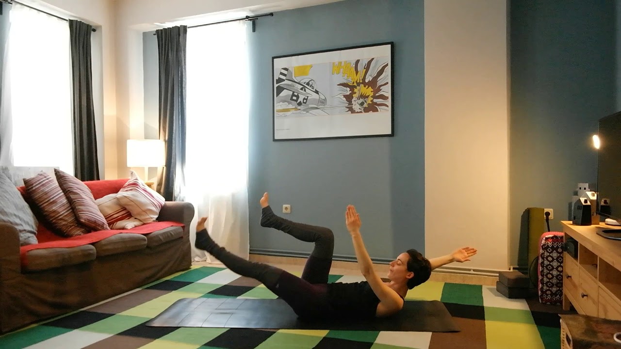 Pilates με την Φωτεινή, μάθημα 10.