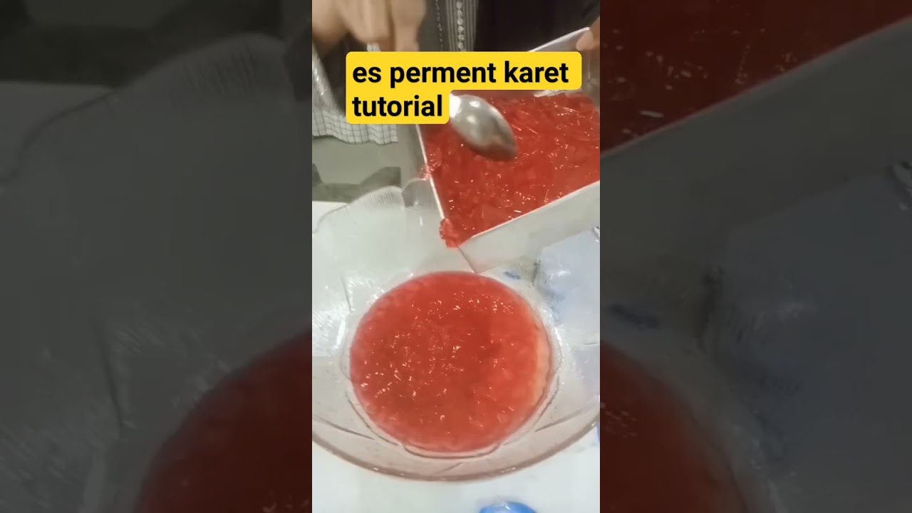 tutorial bikin es permen karet..#espermenkaret