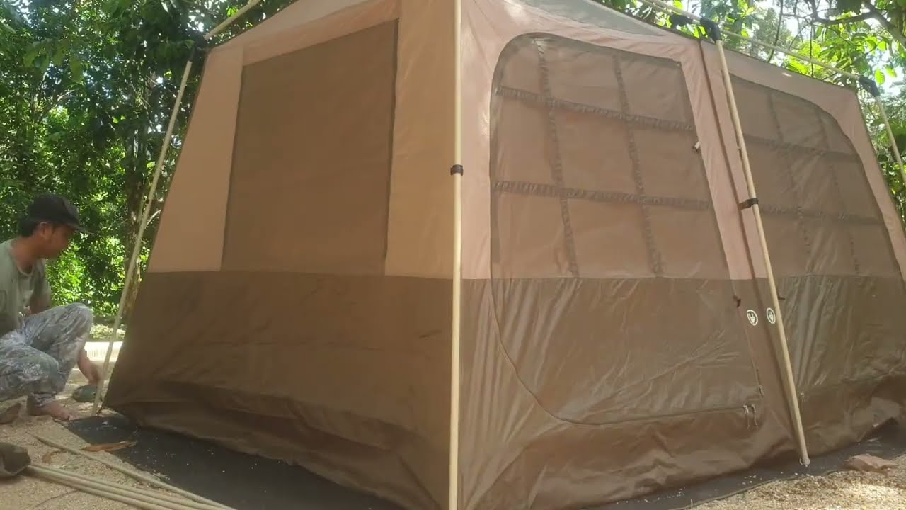 PACAK KHEMAH MANUAL DI PAYAT CAMPSITE (PAYUNG CAMP VILLAGE L)