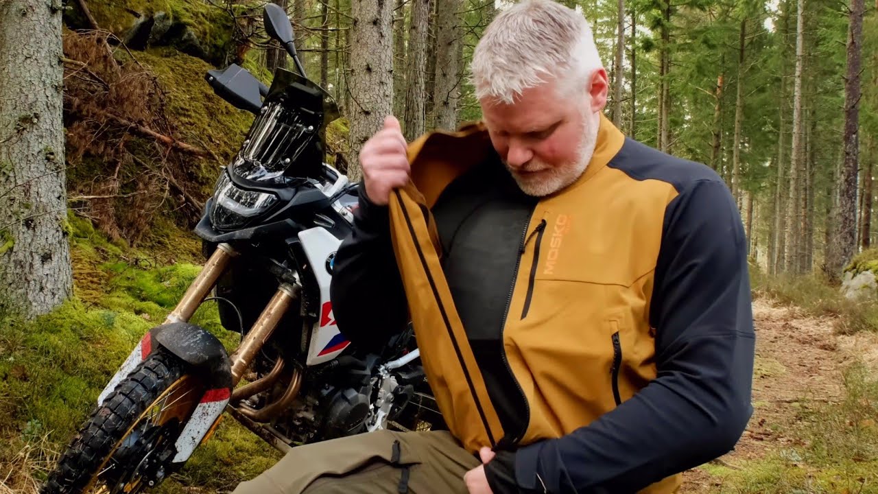 Mosko Moto Surveyor Jacket - Trail Proven With AS Supershirt - F900GS Enduro