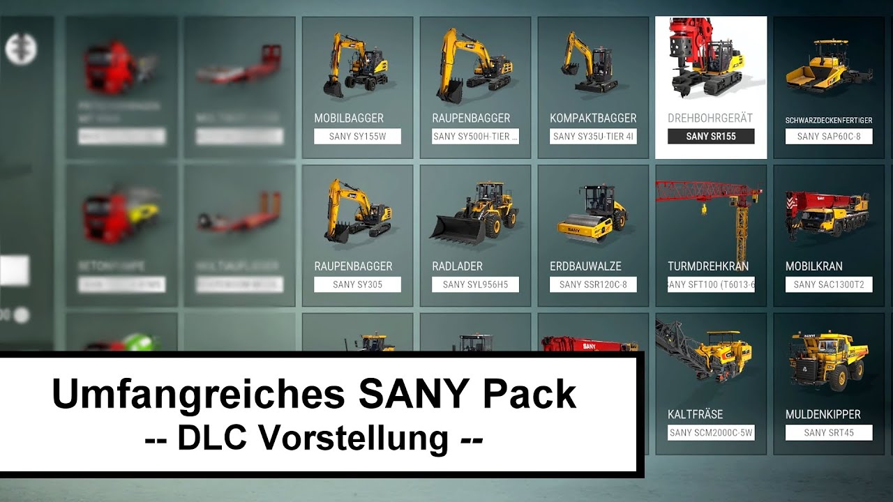 SANY Pack im DLC-Check - Bau Simulator 21 - Review - Vorstellung