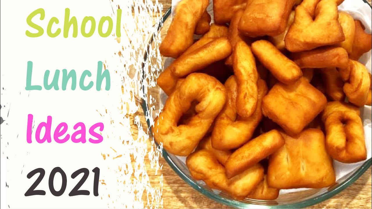 School Lunch Ideas Mongolian Donut